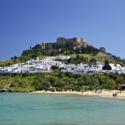 Sensommer fly til Rhodos fra 795 DKK