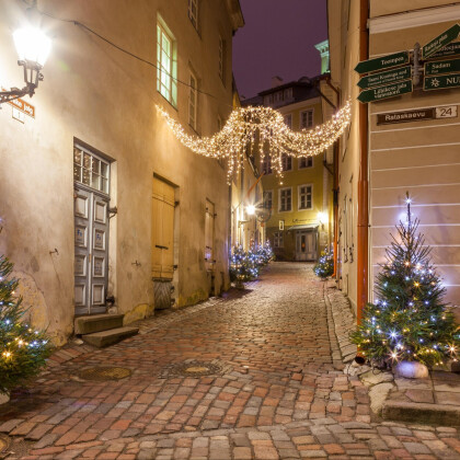 4* juleferie i Tallinn fra 1279 DKK