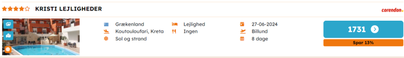 Book din ferie med Corendon