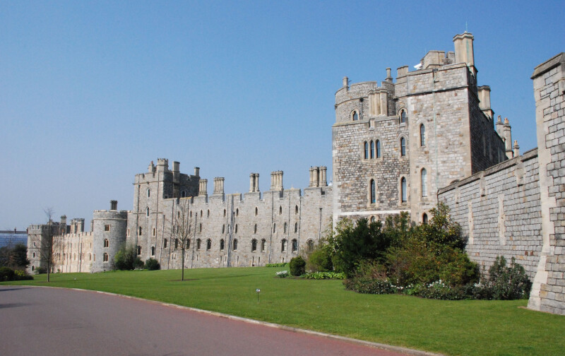 Windsor Castle - dronningens slot