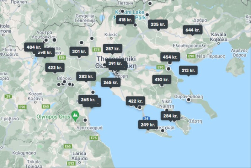 Find overnatningsmuligheder på Momondo fra 89 DKK per nat per person
