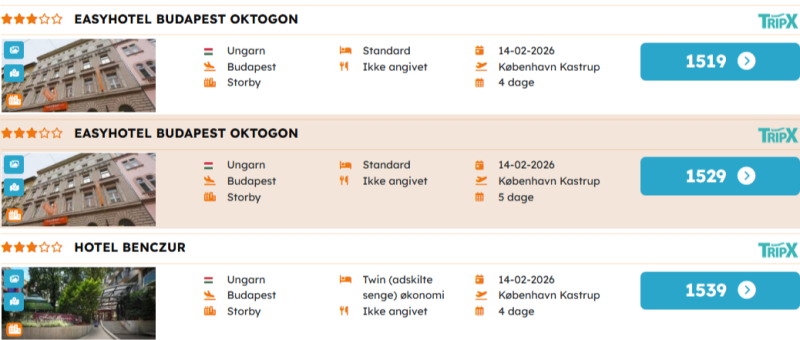 Book din miniferie i Budapest til lavpris i sommerferien