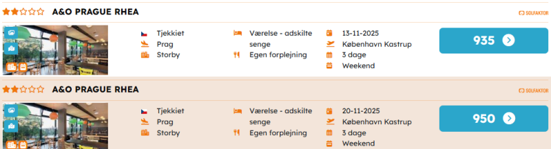 Book din forårsferie i Prag