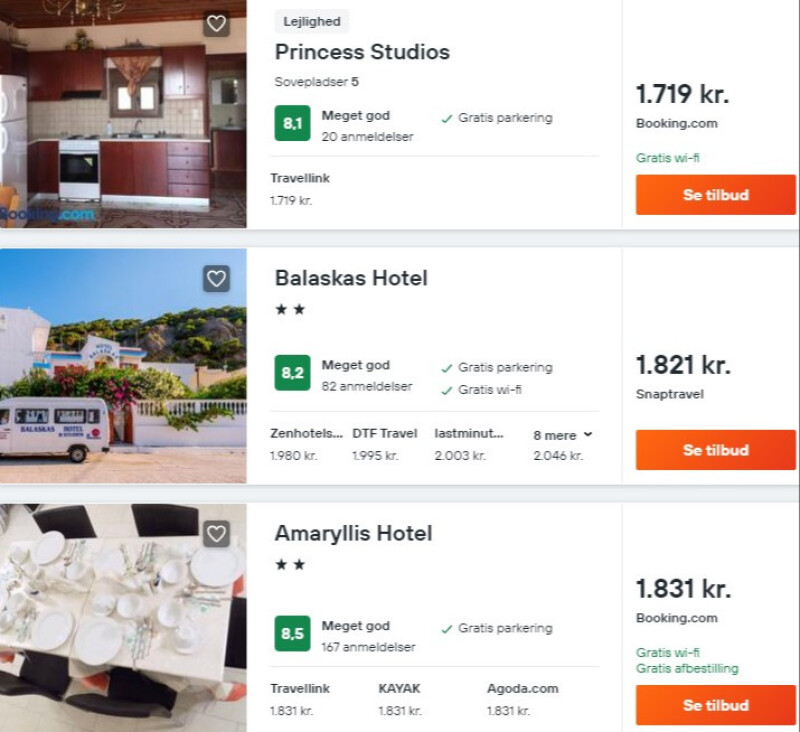 Find overnatning på Karpathos