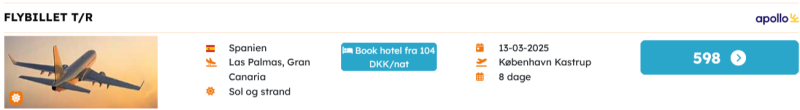 Book din flybillet til lavpris