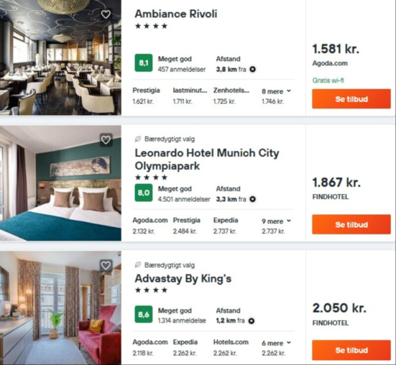 Book hotel i Munchen
