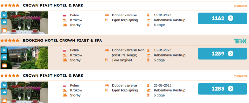 Kom på billig 4* sommer rejse til Krakow