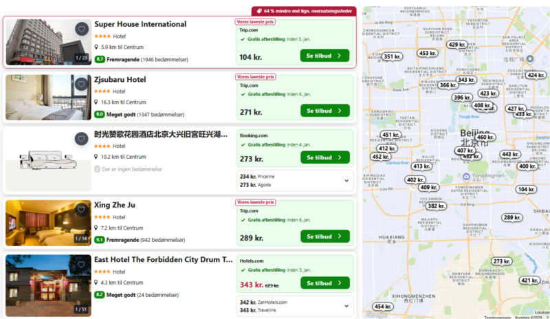 Har du brug for et godt sted at overnatte i Beijing ?