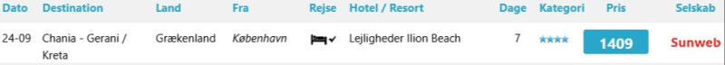Book din ferie til Kreta hos Sunweb