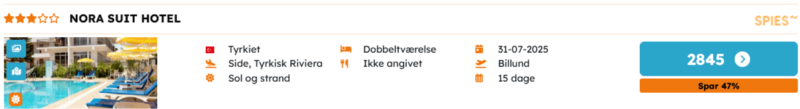 Book jeres ferie hos Spies