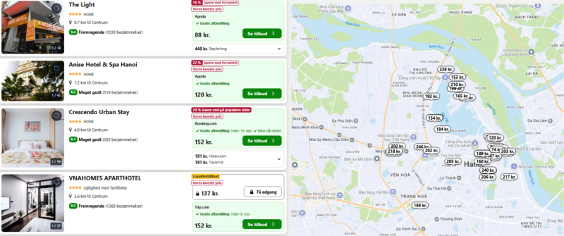 Billige hoteller i Ho Chi Minh city
