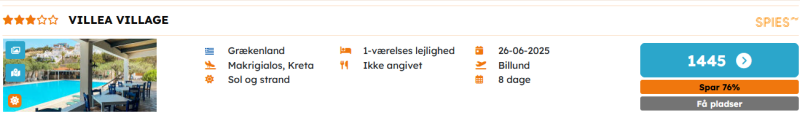Book jeres Kreta ferie til lavpris