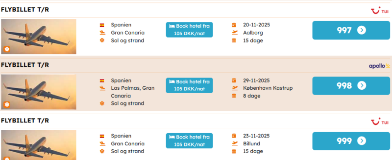 Book din flybillet til lavpris