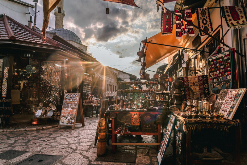 Det genopbyggede Sarajevo