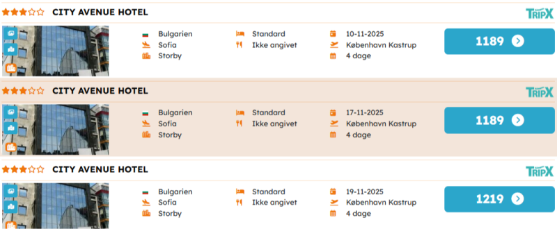 Kom billigt på ferie i Sofia